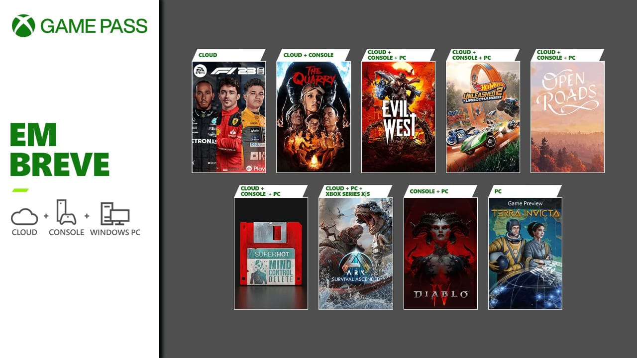 Xbox Game Pass adiciona nove novos jogos em março de 2024