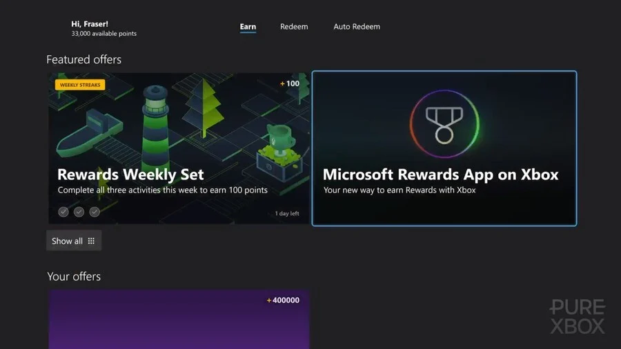 Os fãs do Microsoft Rewards estão se preparando para uma nova era no Xbox esta semana