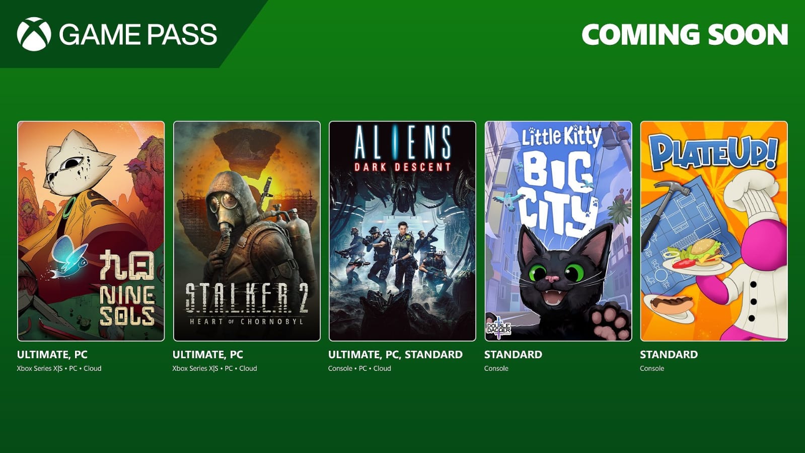 Xbox Game Pass confirma próxima leva de novos jogos para novembro de 2024