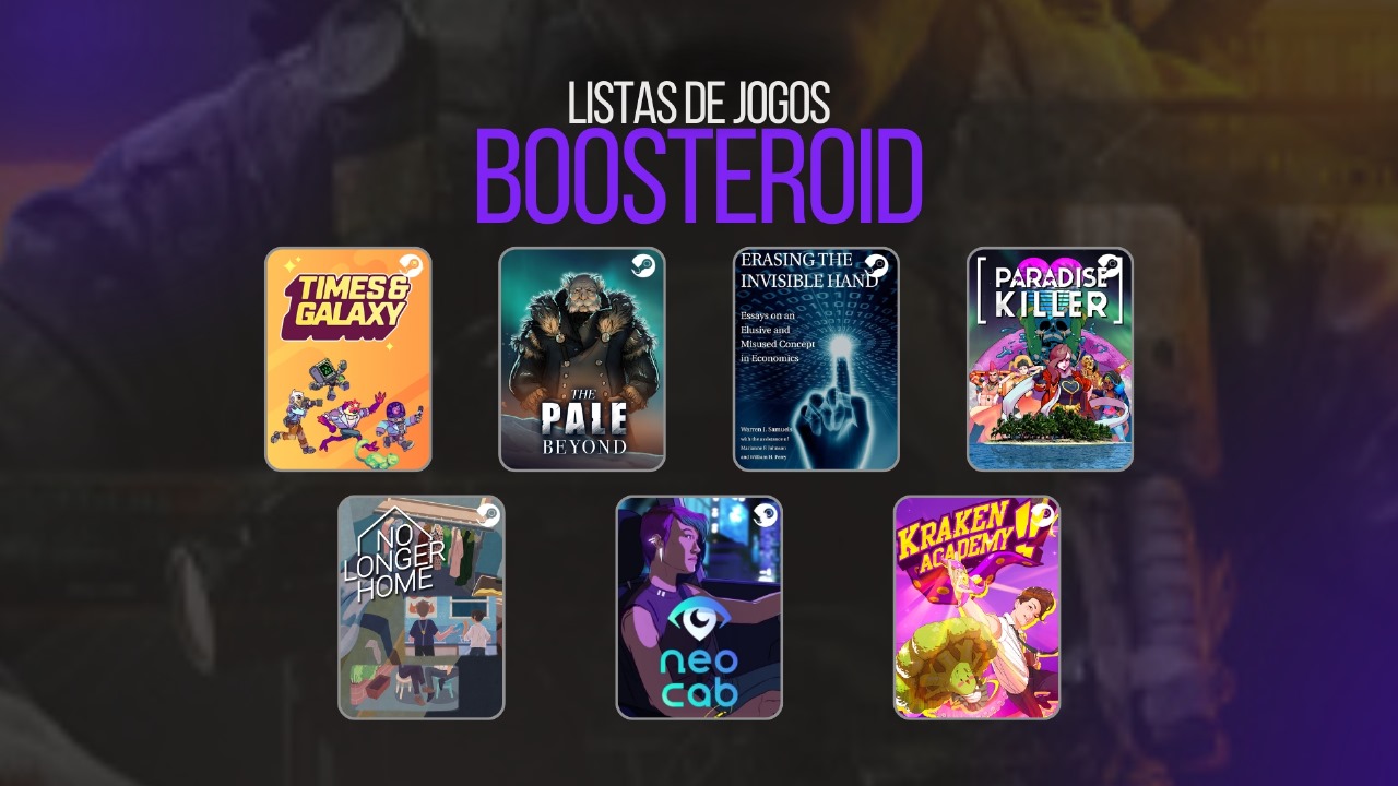 Boosteroid adicionar 7 jogos na sua terceira semana de dezembro