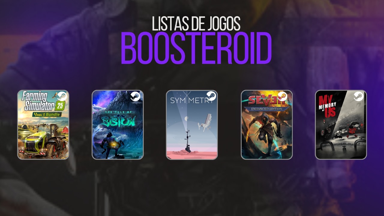 Boosteroid adicionar 4 jogos na sua segunda semana de Janeiro de 2025