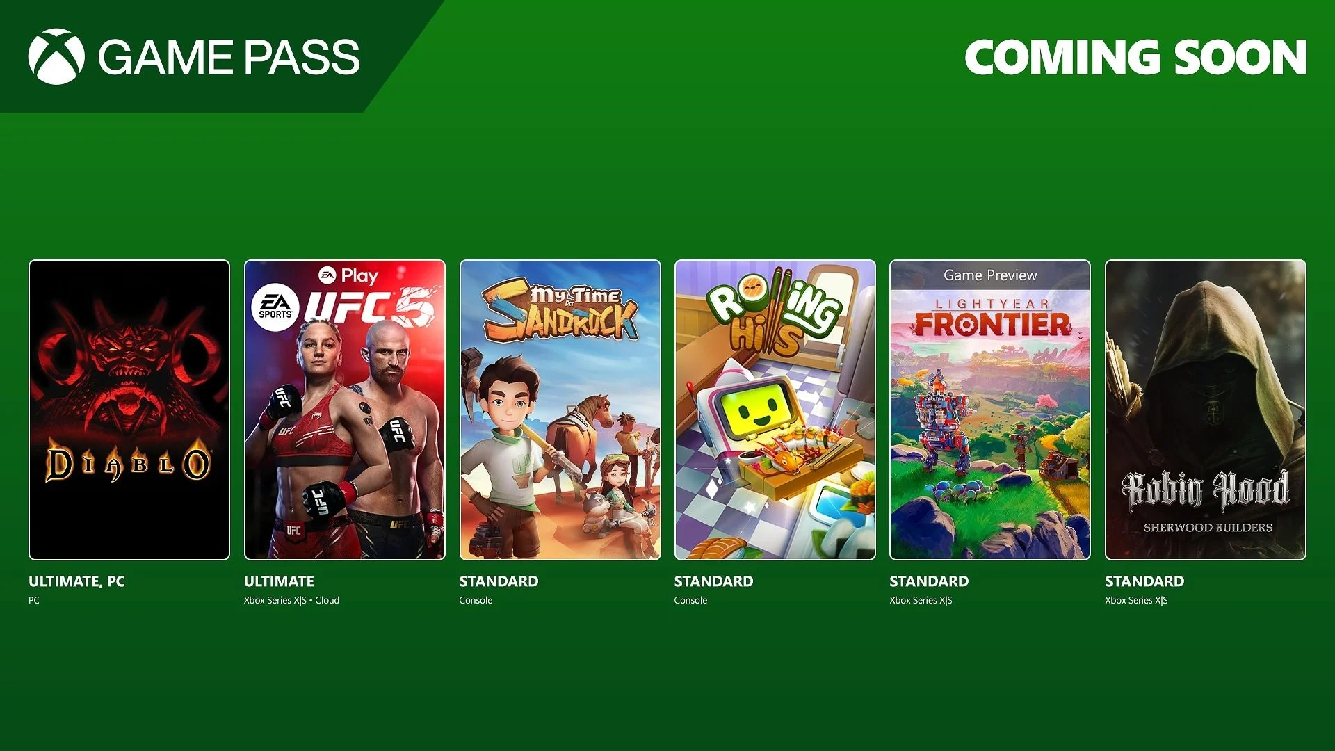 Xbox Game Pass janeiro de 2025 – Wave 1 anunciada