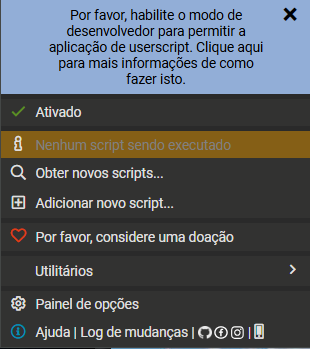 Print da dúvida