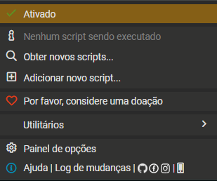 Print da dúvida