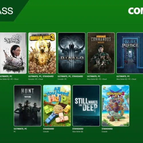 Xbox Game Pass recebe novo jogos para o ínicio de abril de 2025