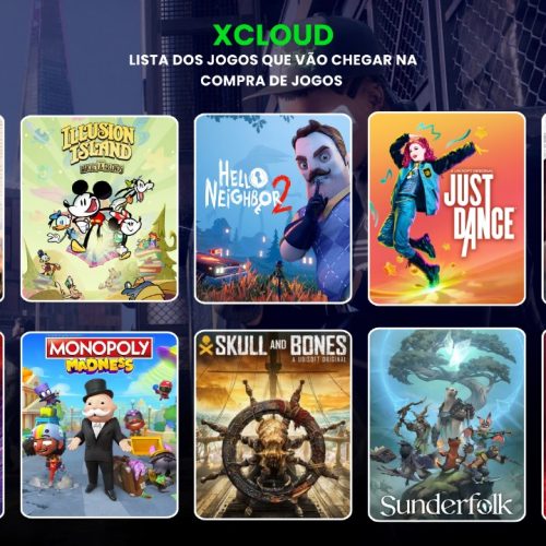 Os membros do Xbox Game Pass Ultimate agora podem transmitir mais 10 jogos