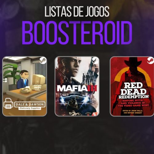 Boosteroid adicionar 5 jogos na primeira semana de novembro